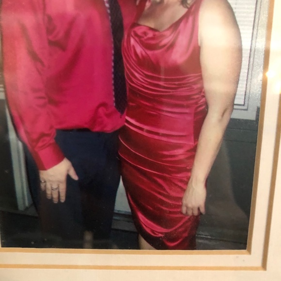 Gorgeous Red Satin Dress - Picture 4 of 4